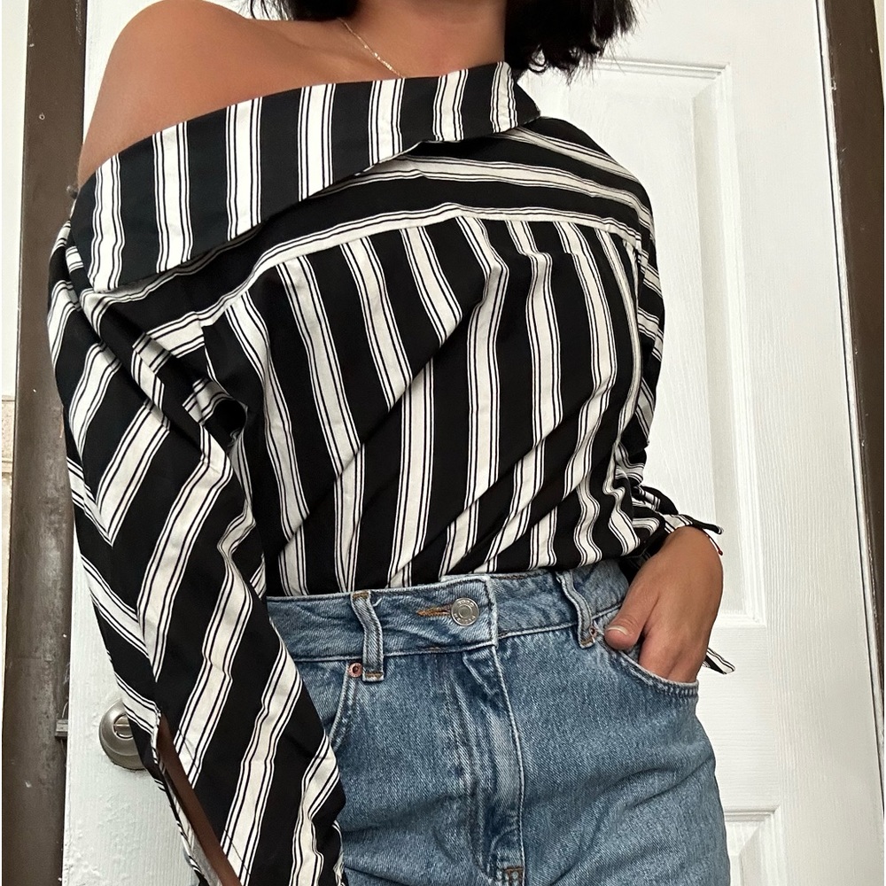 TopShop off the shoulder top